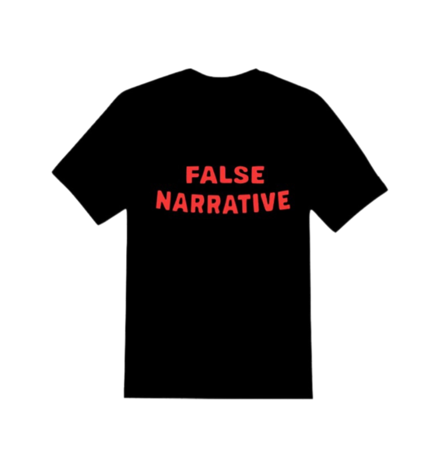 FALSE NARRATIVE TEE